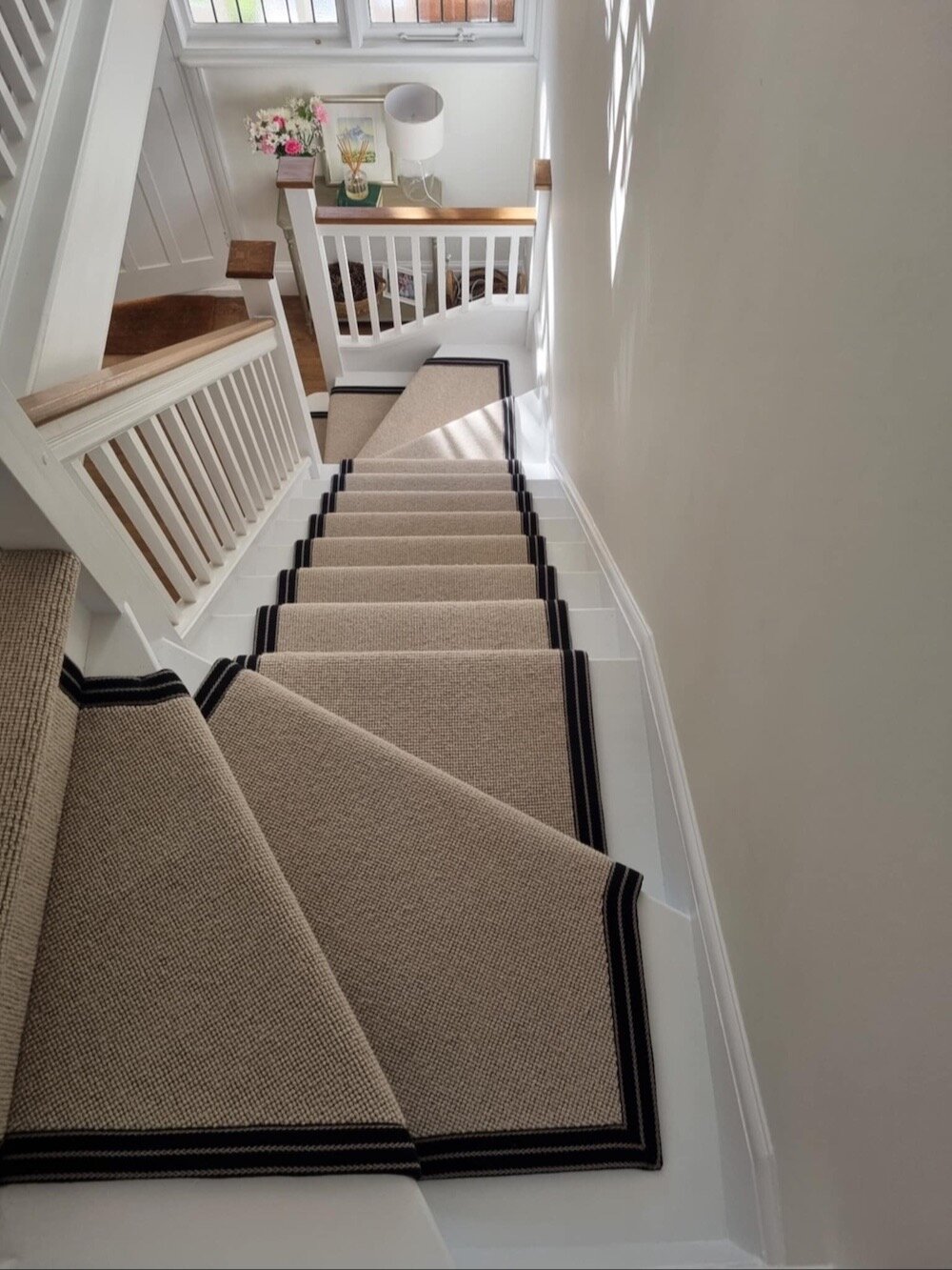 A stunning stairs and landing transformation