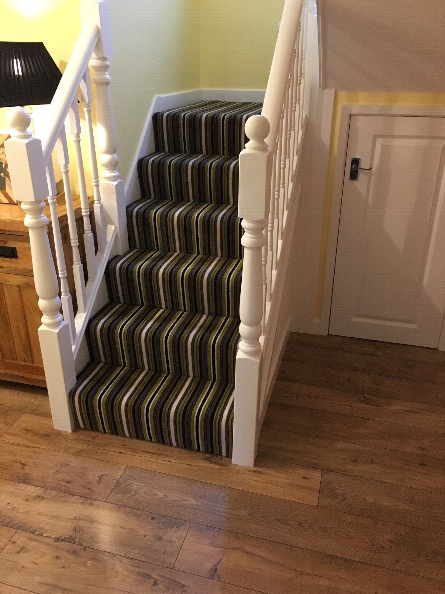 Beautiful stripe carpet by Castlemead