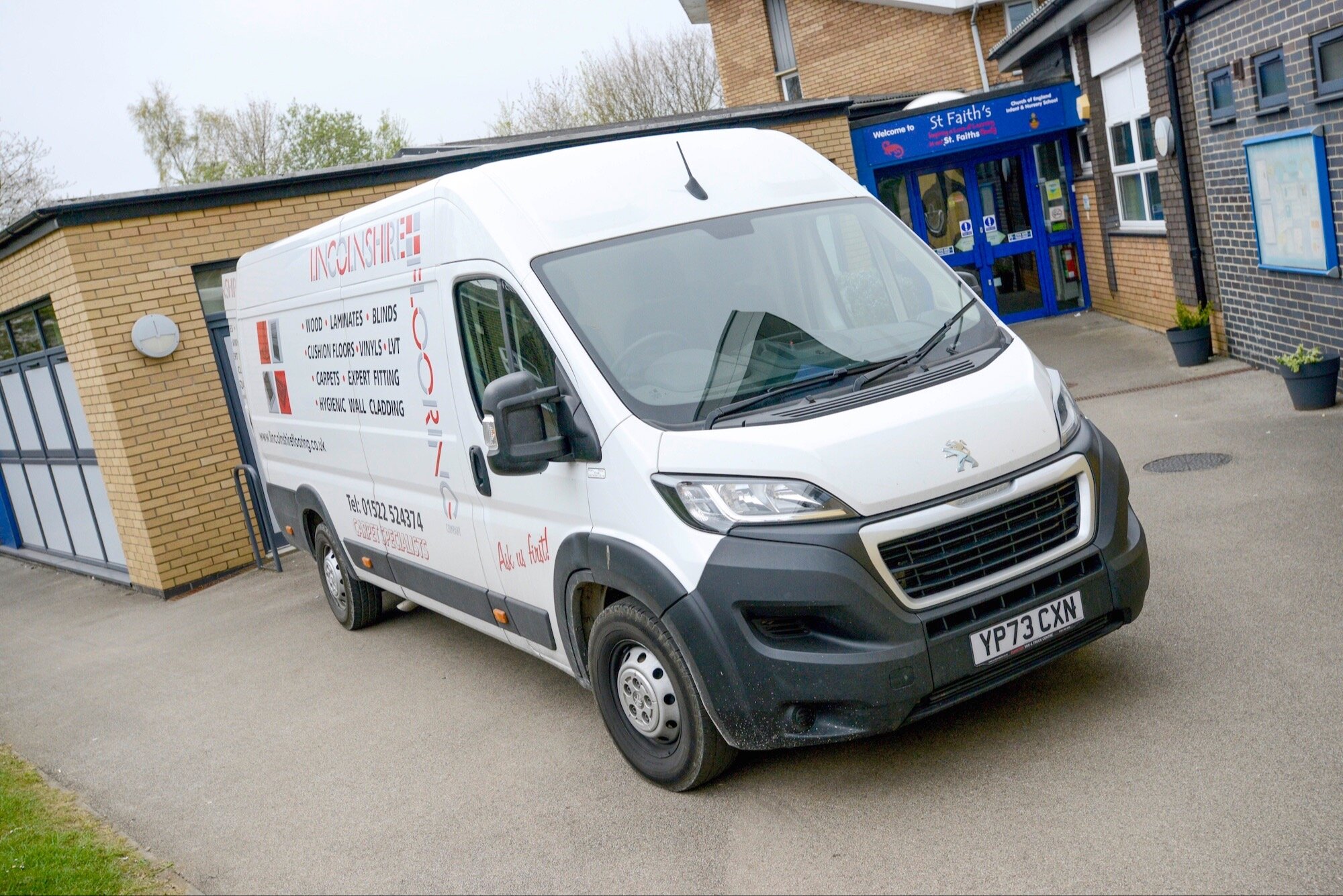 The Team On Site At St Faiths School